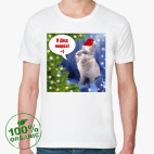 Мужская футболка органик