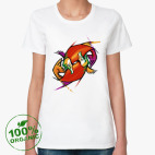 Женская футболка органик