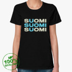 Женская футболка органик