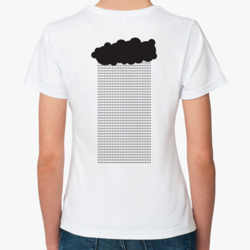 Классическая футболка с принтом Cloud Nothings