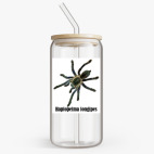 Банка с бамбуковой крышкой