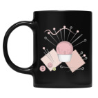 Кружка цветная UV-DTF