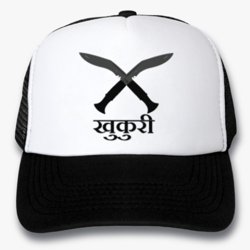 Кепка-тракер с принтом Кукри