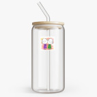 Банка с бамбуковой крышкой