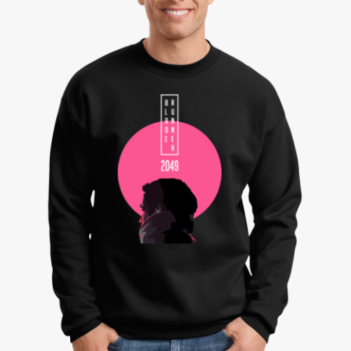 Свитшот с принтом Бегущий по лезвию 2049