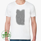 Мужская футболка органик