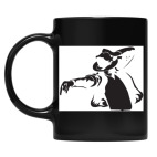 Кружка цветная UV-DTF