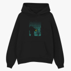 Толстовка худи оверсайз