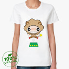 Женская футболка органик