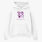 Толстовка худи оверсайз