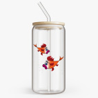 Банка с бамбуковой крышкой