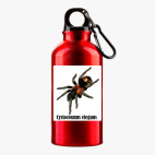 Металлическая бутылка 400 мл UV-DTF