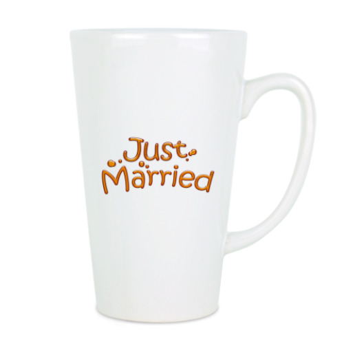 Чашка Латте Just married