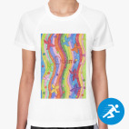 Женская спортивная футболка