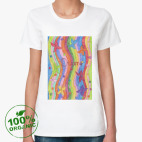Женская футболка органик