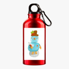 Металлическая бутылка 400 мл UV-DTF