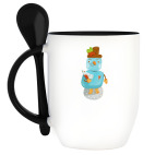 Кружка с ложкой