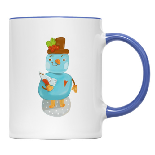 Кружка Снеговик