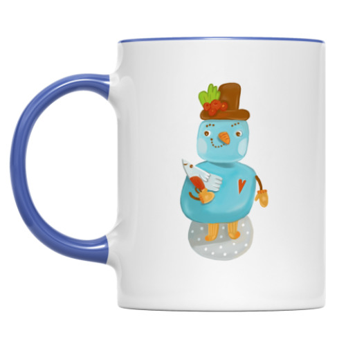 Кружка Снеговик