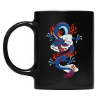 Кружка цветная UV-DTF