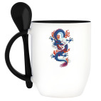 Кружка с ложкой