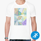 Мужская спортивная футболка