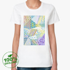 Женская футболка органик