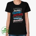 Женская футболка органик