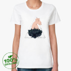 Женская футболка органик