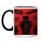 Кружка двухцветная