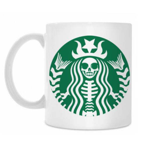 Кружка Starbucks Skeleton