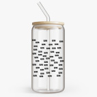 Банка с бамбуковой крышкой