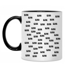 Кружка двухцветная