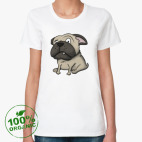 Женская футболка органик