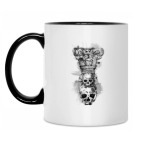 Кружка двухцветная