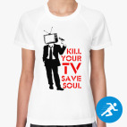 Женская спортивная футболка