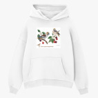 Толстовка худи оверсайз