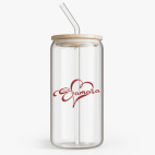 Банка с бамбуковой крышкой