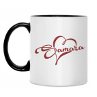 Кружка двухцветная