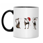 Кружка двухцветная