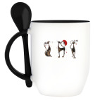 Кружка с ложкой