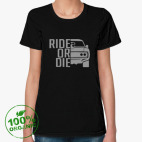 Женская футболка органик