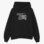 Толстовка худи оверсайз