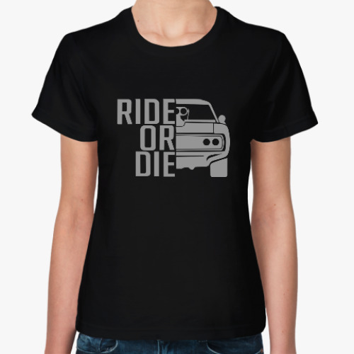 Женская футболка с принтом Furious