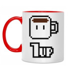 Двухцветная кружка 1 UP