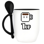 Кружка с ложкой