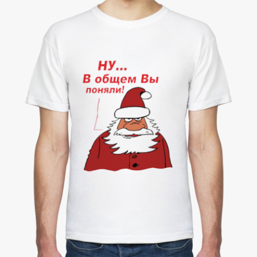 Футболка с принтом Вы поняли...