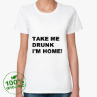 Женская футболка органик