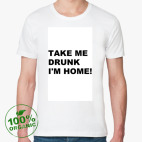 Мужская футболка органик