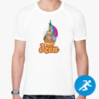 Мужская спортивная футболка